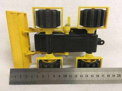 Vintage Remco pressed metal bulldozer