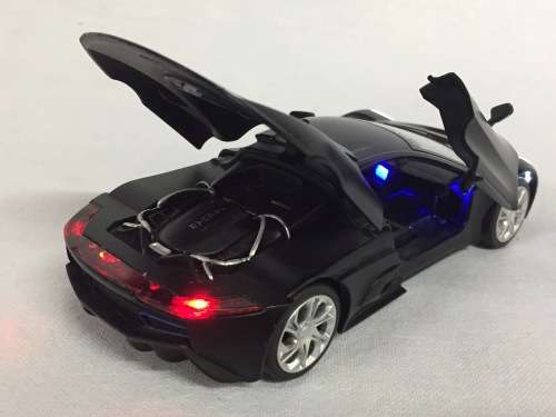 MSZ Jaguar C-X75 toy car with sounds - scale 1/32