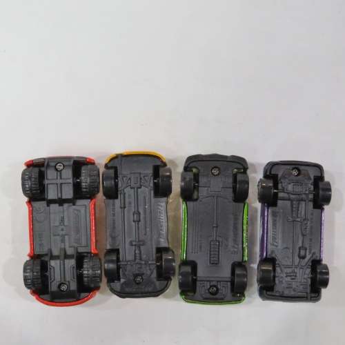 Lot of 4 Teamster L toy cars