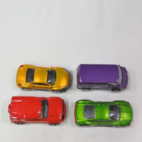 Lot of 4 Teamster L toy cars