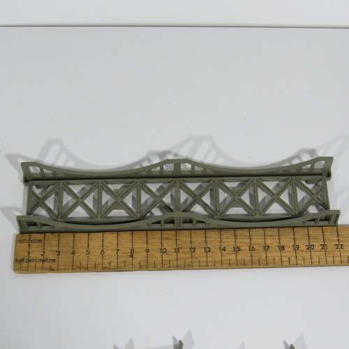 Lot of Lima HO gauge train bridge and accessories