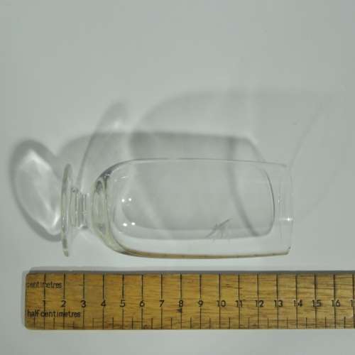 Vintage SA Airways wine glass