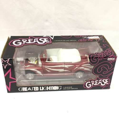 ERTL Silver Screen Machines Grease Lightning convertible model car - scale 1/18 in box