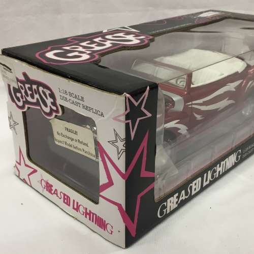 ERTL Silver Screen Machines Grease Lightning convertible model car - scale 1/18 in box
