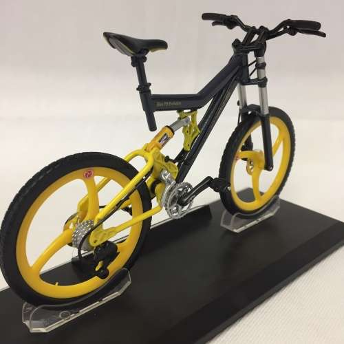 Welly Porsche Bike FS Evolution mountain bike model - scale 1/10