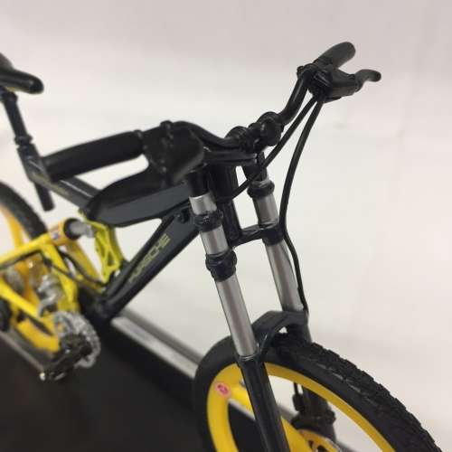 Welly Porsche Bike FS Evolution mountain bike model - scale 1/10