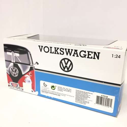 MotorMax Volkswagen Type 2 Double cab pickup van - scale 1/24 in box
