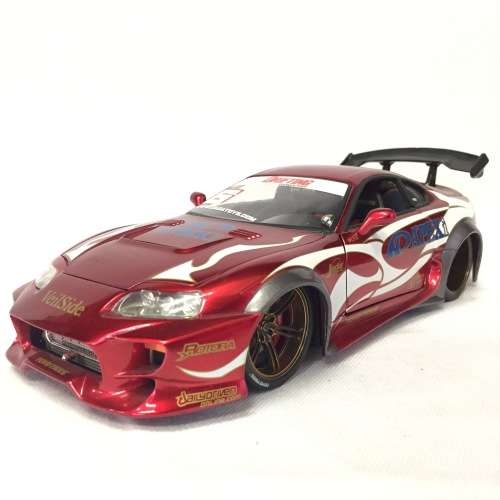 Jada Toys Toyota Supra Import racer model car - scale 1/18