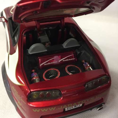 Jada Toys Toyota Supra Import racer model car - scale 1/18