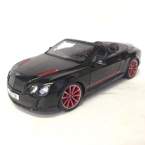 Bburago Bentley Continental Supersports convertible ISR model car - scale 1/18