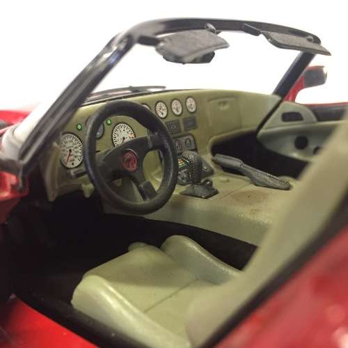 Bburago Dodge Viper RT/10 model car - scale 1/18