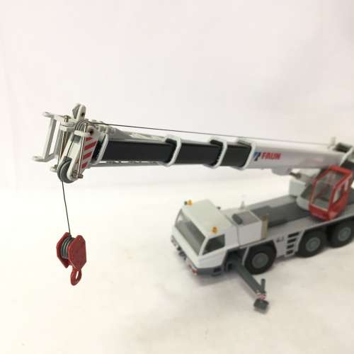 Conrad #2099 Tadano Faun ATF 45-3 die-cast mobile crane construction model - scale 1/50