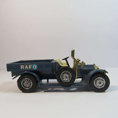 Matchbox 1918 Crossley Royal Air Force tender model car - No. Y-15 models of Yesteryear - No roof