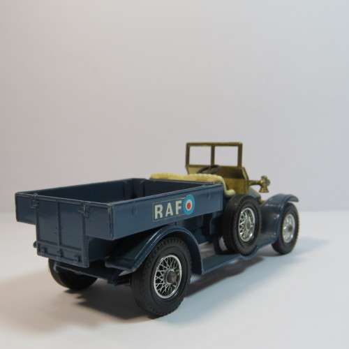 Matchbox 1918 Crossley Royal Air Force tender model car - No. Y-15 models of Yesteryear - No roof