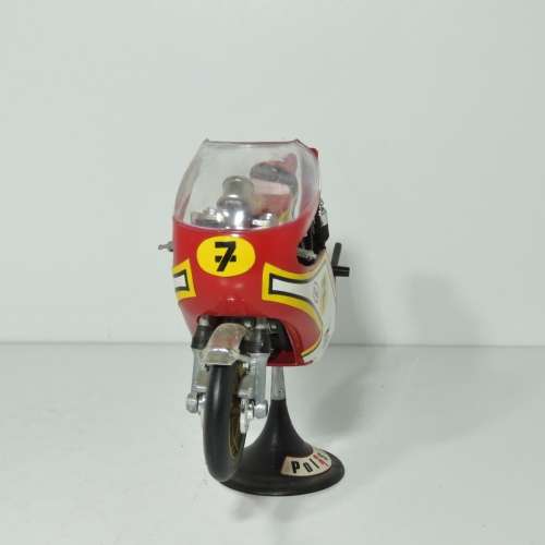 Polistil Suzuki Texaco #7 Barry Sheene grand prix motorcycle model - Scale 1/15