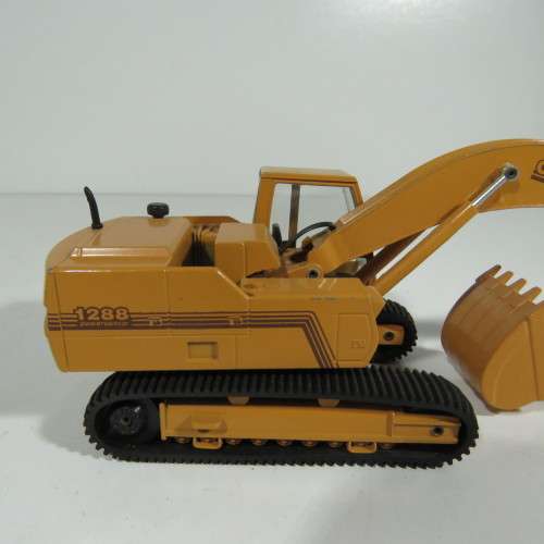 Conrad #2894 CASE Poclain 1288 excavator die-cast construction model - Scale 1/50