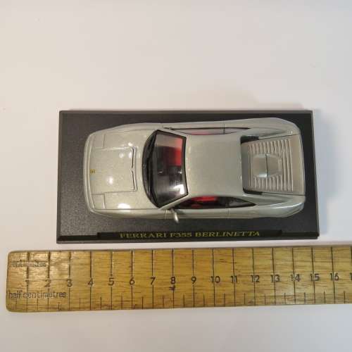 Ferrari F355 Berlinetta die-cast model car - Missing mirror