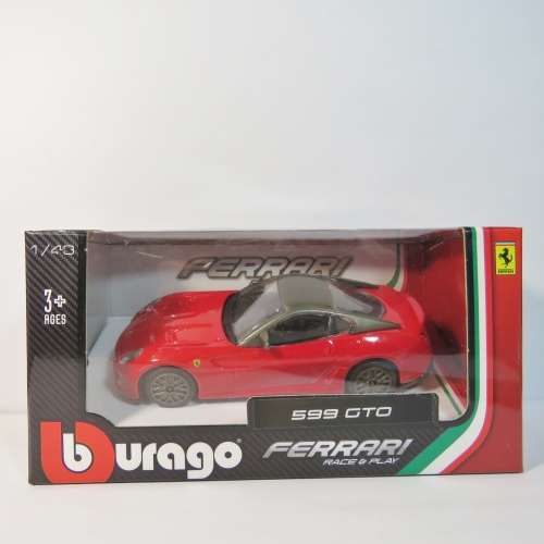 Bburago Ferrari 599 GTO model car - Race and play - Scale 1/43 - In box