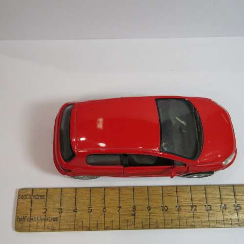 Kinsmart 2001 Peugeot 307 XSI model car - Pull back action - Scale 1/32