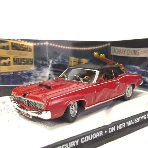 James Bond 007 - Mercury Cougar model car - One her Majesty's secret service