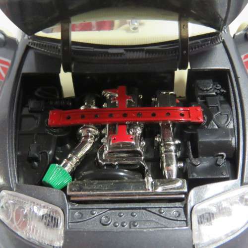 Toyota Supra Street Tuner model car with lights - Scale 1/24