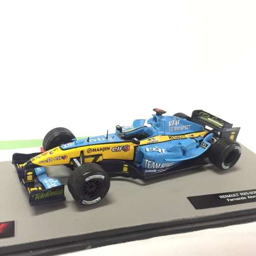 Formula 1 Renault R25 - 2005 die-cast model car - #5 Fernando Alonso