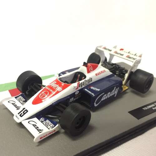 Formula 1 Toleman TG184 - 1984 die-cast model car - #19 Ayrton Senna