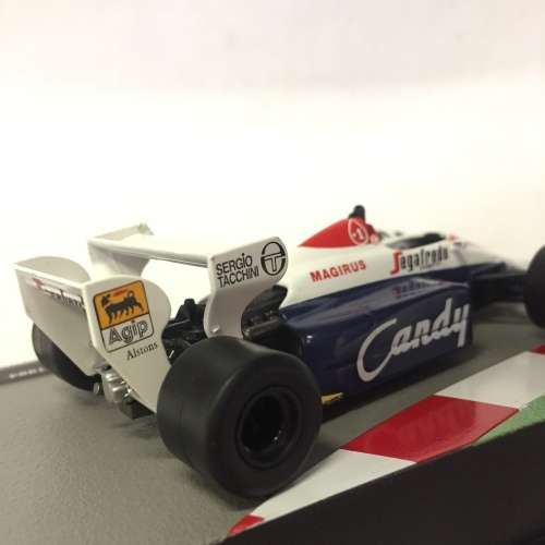 Formula 1 Toleman TG184 - 1984 die-cast model car - #19 Ayrton Senna