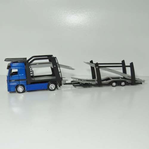 NewRay Mercedes-Benz Actros 1857 car transporter truck - Scale 1/43