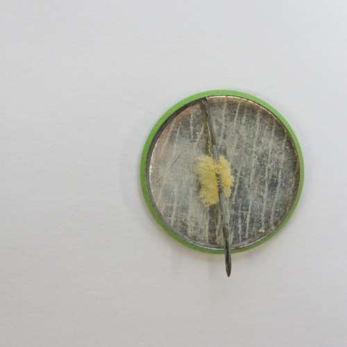 Vintage SA Road safety lapel tinnie badge