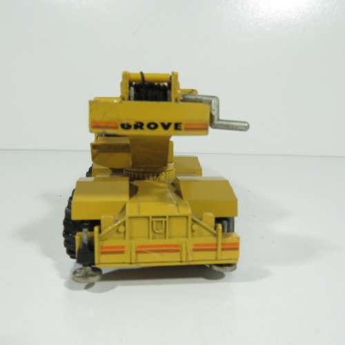 NZG #149 Grove RT755 mobile crane die-cast construction model - Scale 1/55 - Cab melted