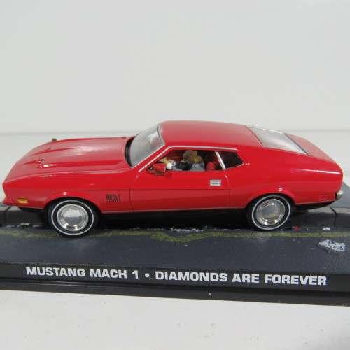 James Bond 007 - Ford Mustang Mach 1 model car - Diamonds are forever