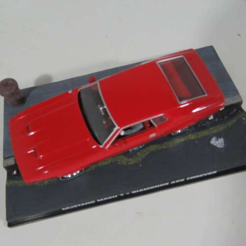 James Bond 007 - Ford Mustang Mach 1 model car - Diamonds are forever