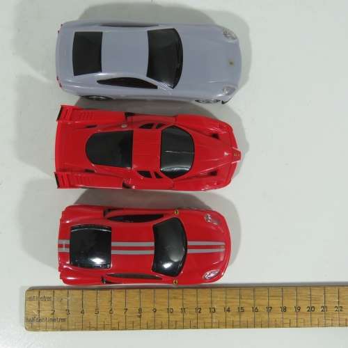 Collection of 6 Shell V-Power Ferrari model cars - Pull back action