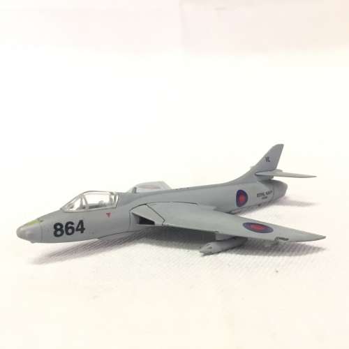 Royal Navy Hunter XE 689 die-cast model plane