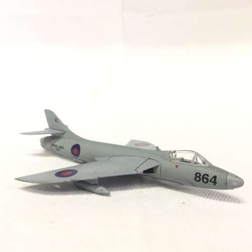 Royal Navy Hunter XE 689 die-cast model plane