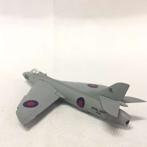 Royal Navy Hunter XE 689 die-cast model plane