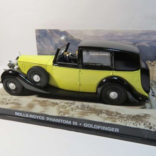 James Bond 007 - Rolls-Royce Phantom III model car - Goldfinger