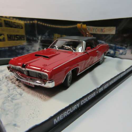 James Bond 007 - Mercury Cougar model car - On her Majesty's secret service