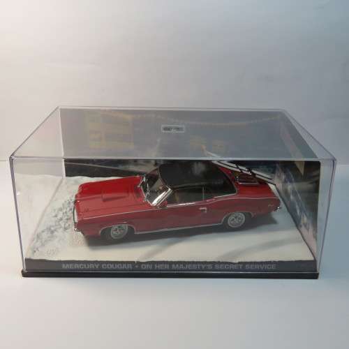 James Bond 007 - Mercury Cougar model car - On her Majesty's secret service