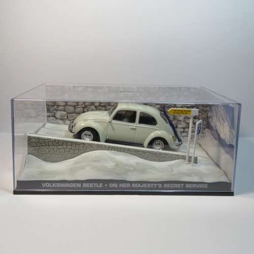 James Bond 007 -  Volkswagen Beetle model car - On her majesty's secret service