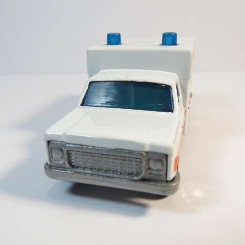 1977 Matchbox Ambulance model car