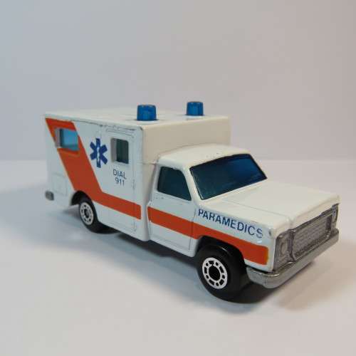 1977 Matchbox Ambulance model car