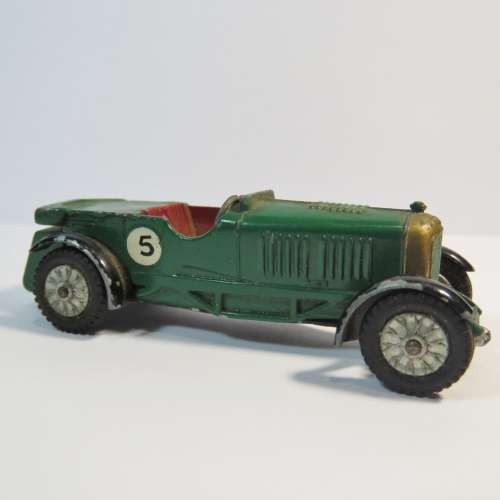 Lesney Matchbox models of Yesteryear No.5 1929 Bentley 4 1/2 Litre race car
