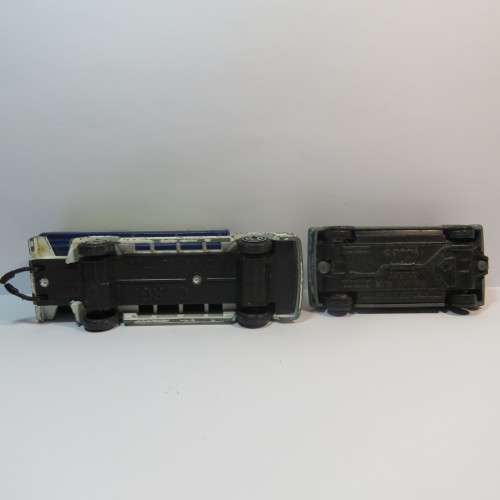 Lot of 5 vintage Corgi toy cars - Well used