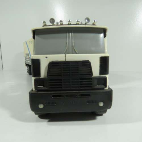Vintage Nylint Bandag truck and trailer with sounds - Batteries not included - Stickers are damaged