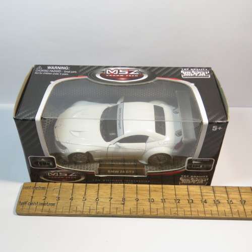 MSZ BMW Z4 GT3 racing car model - Pull back action - In box