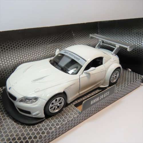 MSZ BMW Z4 GT3 racing car model - Pull back action - In box