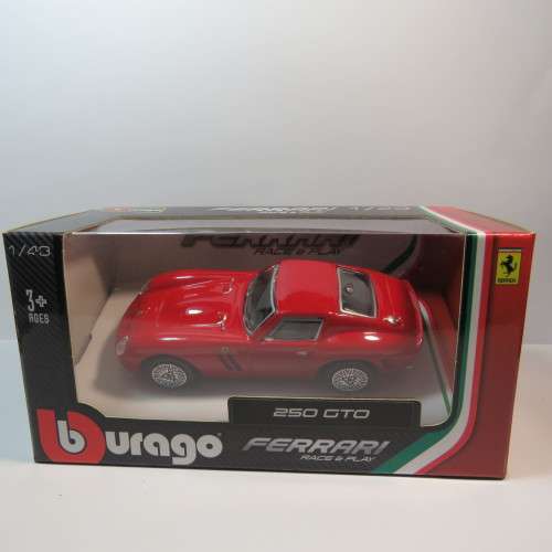 Bburago Ferrari 250 GTO model car - Scale 1/43 - In box