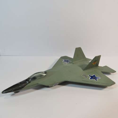 Tootsietoy F-22 jet plane with SAAF decals - No wheels
